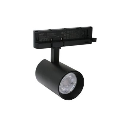 Imagine Spot cu LED 20w pentru sina 230V lumina calda 38o- negru