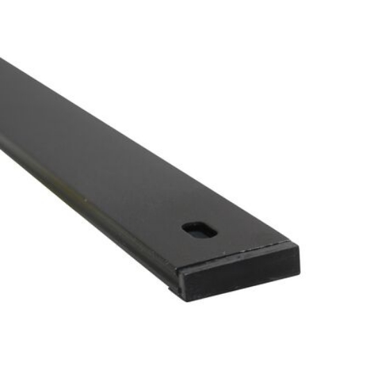 Imagine Sina din aluminiu aparenta - L:1m - neagra