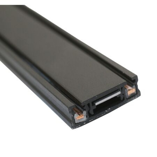 Imagine Sina din aluminiu aparenta - L:1m - neagra