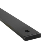 Imagine Sina din aluminiu aparenta - L:2m - neagra