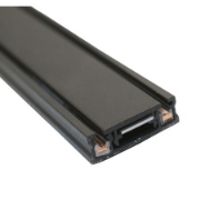 Imagine Sina din aluminiu aparenta - L:2m - neagra