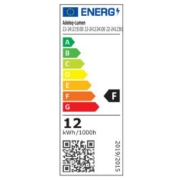 Imagine Spot cu LED 12w pentru sina 40VDC lumina calda - negru