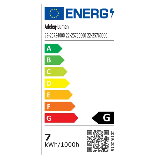 Imagine Corp suspendat cu LED 7w pentru sina 40VDC lumina alba - alb