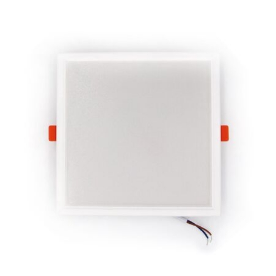 Imagine Corp patrat SLIM alb "ST" cu led 20W lumina alba D:168x168mm (sistem incorporat)