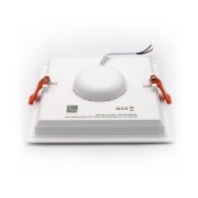Imagine Corp patrat SLIM alb "ST" cu led 20W lumina rece D:168x168mm (sistem incorporat)