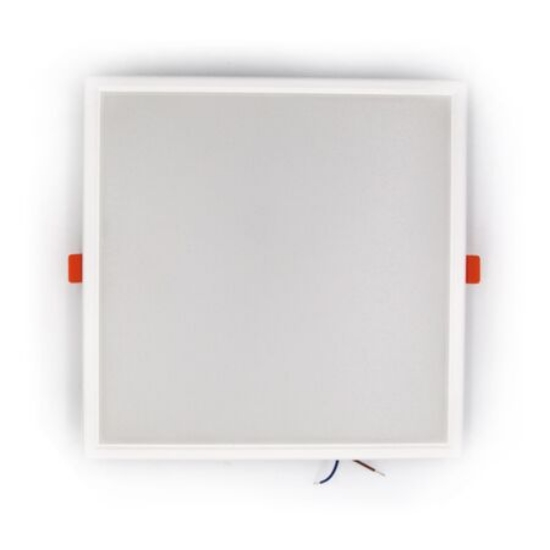 Imagine Corp patrat SLIM alb "ST" cu led 24W lumina alba D:218x218mm (sistem incorporat)