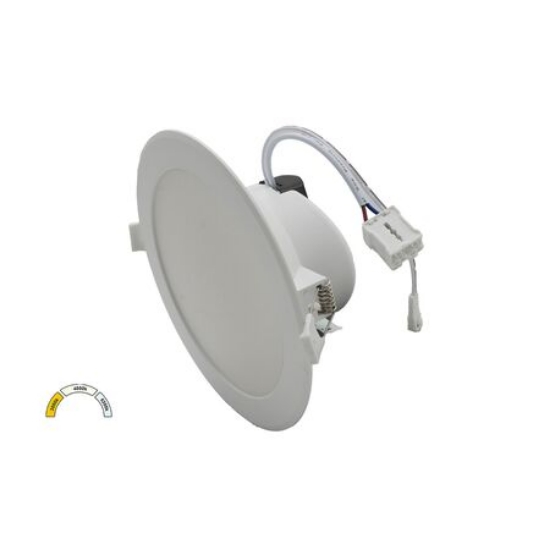 Imagine Corp rotund downlight 18W cu LED CCT alb - IP44 - dimabil