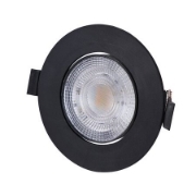 Imagine Spot LED rotund reglabil CCT 3W-5W-7W negru 230V 21-2719