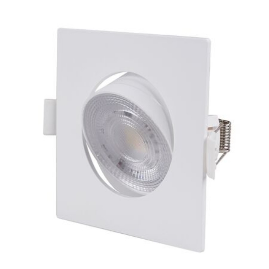 Imagine Spot LED pătrat reglabil CCT 3W-5W-7W alb 230V 21-3709