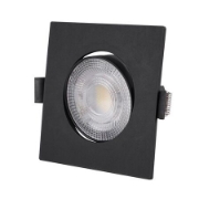 Imagine Spot patrat reglabil 3W-5W-7W LED CCT - negru