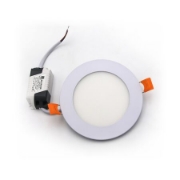Imagine Corp de iluminat LED Slim cu ramă albă 6W 230V lumină rece