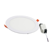 Imagine Corp rotund SLIM alb "ST" cu led 24W lumina rece D:220mm