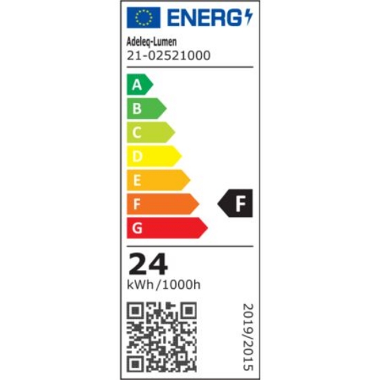 Imagine Corp patrat SLIM alb "ST" cu led 24W lumina calda D:225x225mm