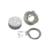 Imagine Set suspendare de 1,5 metri pentru plafoniera cu LED CCT- alb