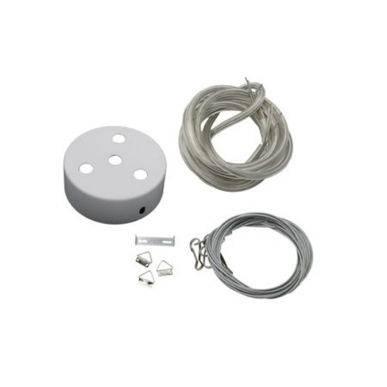 Imagine Set suspendare de 1,5 metri pentru plafoniera cu LED CCT- alb