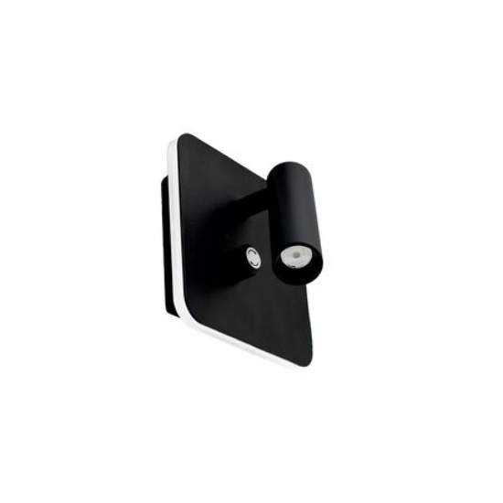 Imagine Aplica 3w & spot 6w cu led lumina calda 230V - negru