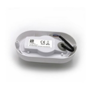 Imagine Aplica ovala alba cu led 8W lumina alba - IP54