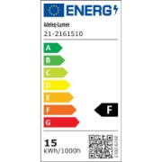Imagine Corp-aplica oval alb cu led 15W lumina alba 230V - IP54