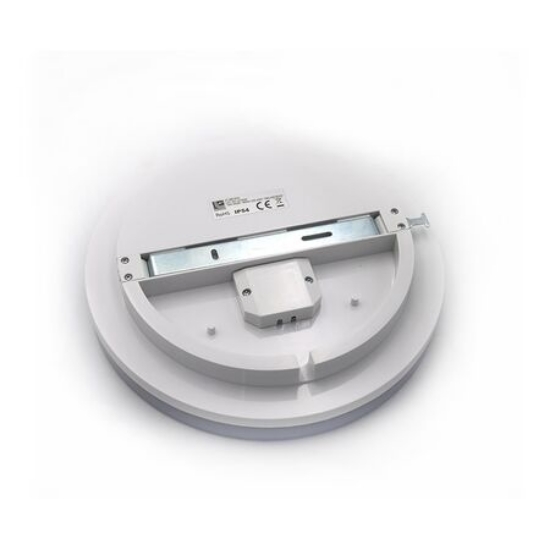 Imagine Plafoniera rotunda alba cu led 18W lumina alba - IP54