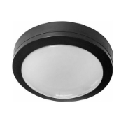 Imagine Plafonieră LED rotunda 18w 230v Lumina Alba IP65 negru 21-230181