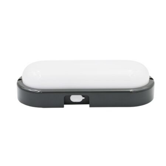 Imagine Corp-aplica ovala negru cu led 20W CCT 230V - IP65