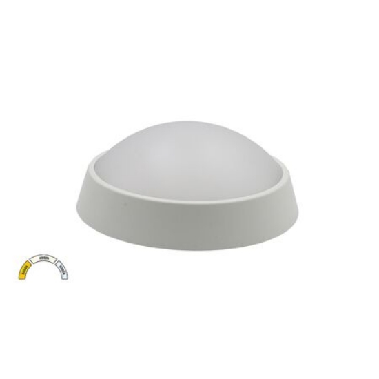 Imagine Plafoniera rotunda alb cu led 15W CCT 230V - IP65
