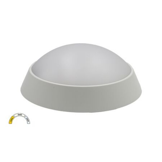 Imagine Plafoniera rotunda alb cu led 20W CCT 230V - IP65
