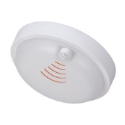 Imagine Plafoniera LED rotunda alba 18W 230V lumina alba + senzor miscare IP54 21-200187108