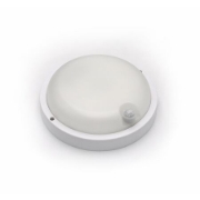 Imagine Plafoniera LED rotunda alba 18W 230V lumina alba + senzor miscare IP54 21-200187108