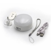 Imagine Corp de iluminat LED "mini" reincarcabil - 3W - rotund
