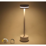 Imagine Veioza LED CCT dimabil reincarcabila - 2W - alba