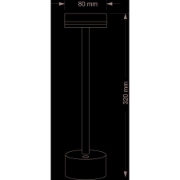 Imagine Veioza LED CCT dimabil reincarcabila - 2W - alba
