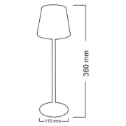 Imagine Veioza LED CCT dimabil reincarcabila - 3W - alba