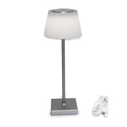 Imagine Veioza LED CCT dimabil reincarcabila - 4W - argintiu