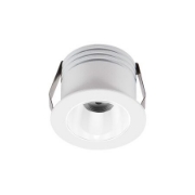 Imagine SPOT alb 3W cu LED 230V IP20 50o LUMINA ALBA CALDA