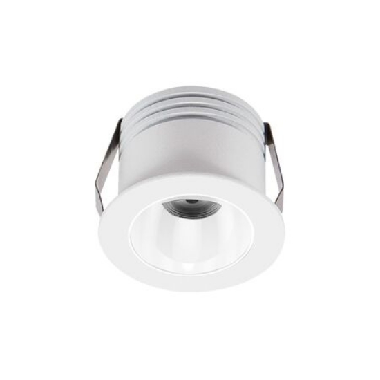 Imagine SPOT alb 3W cu LED 230V IP20 50o LUMINA ALBA CALDA