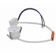 Imagine SPOT alb 3W cu LED 230V IP20 50o LUMINA ALBA CALDA