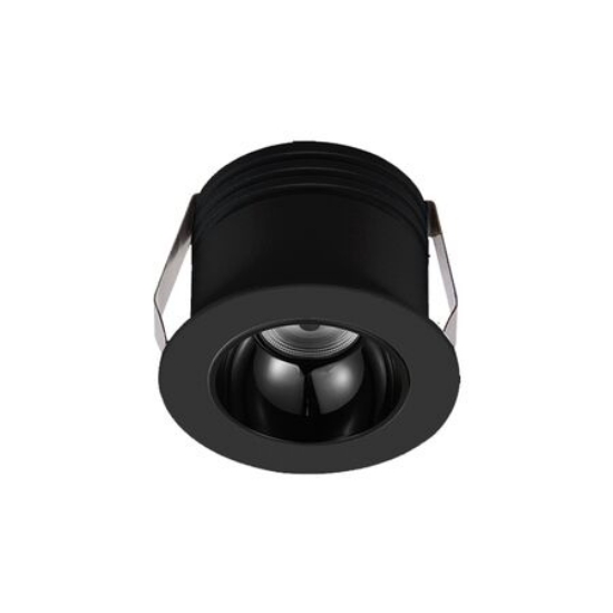 Imagine Spot negru cu LED 3W 230V IP20 lumină albă caldă 3-96350001