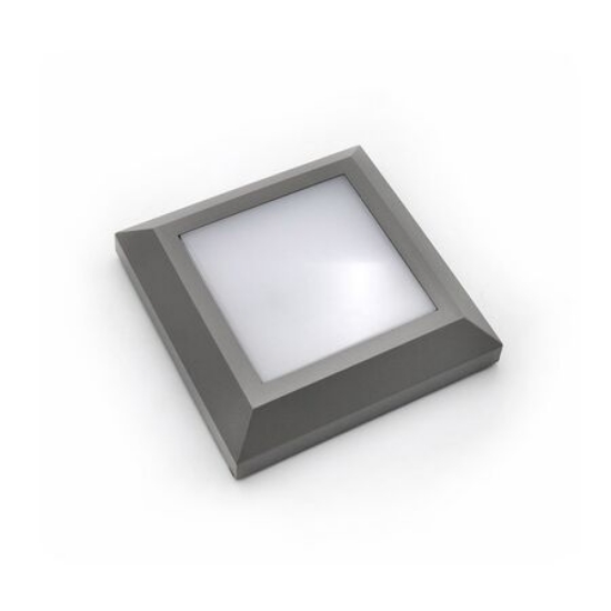 Imagine Corp PT policarbonat GRI 4W LED patrat CCT IP65