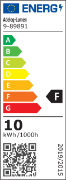 Imagine Corp de iluminat patrat negru PT cu LED 10W 230V IP54 LUMINA ALBA