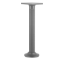 Imagine Stalp policarbonat 70cm & corp patrat gri cu LED 8W 230V LUMINA ALBA