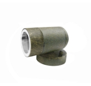 Imagine SPOT ALUMINIU PT FIX LATERAL AURIU RUSTIC GU10 IP54