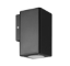 Imagine SPOT plastic PATRAT 07601 "PT" FIX NEGRU GU10 IP54