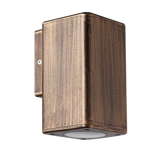 Imagine SPOT plastic PATRAT 07601 "PT" FIX AURIU RUSTIC GU10 IP54