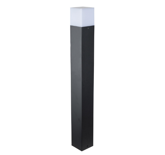 Imagine STALP ALUMINIU PATRAT GRAFIT IP54 E27 65cm