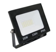 Imagine Proiector 20W SMD LED lumina alba (4000k)  negru - 4y