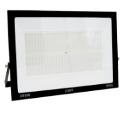 Imagine Proiector 200W SMD LED lumina rece (6200k)  negru - 4y