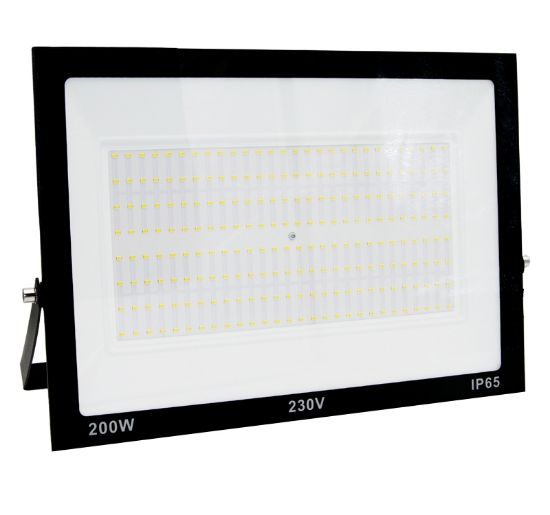 Imagine Proiector 200W SMD LED lumina rece (6200k)  negru - 4y