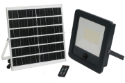 Imagine Proiector solar LED cu telecomanda 300W LUMINA ALBA IP65 GRAFIT 5-00300