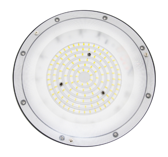 Imagine Lumina "UFO" clopot cu LED 200W 4000k IP65 230V negru